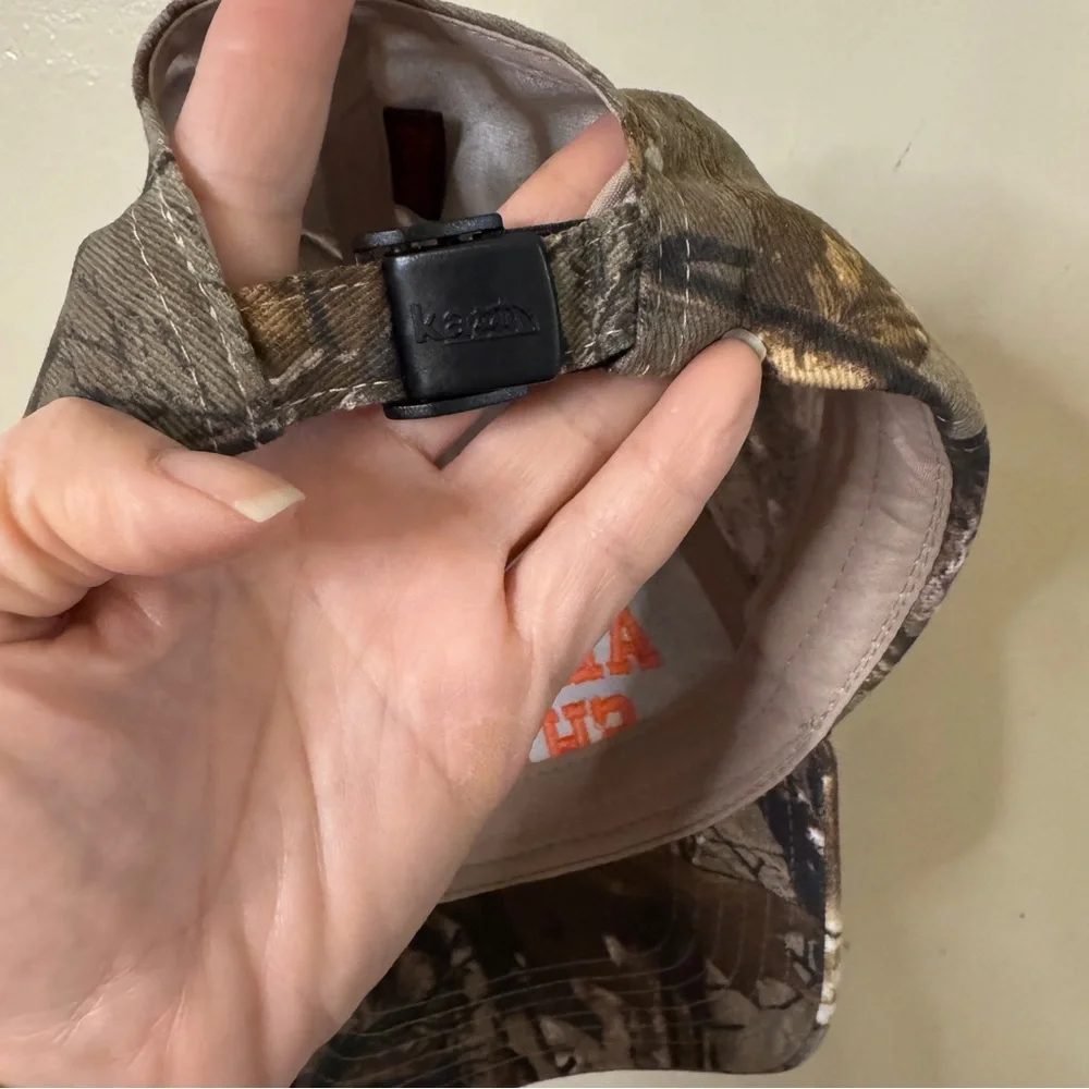 Alabama Shakes Camo & Orange Baseball Cap Dad Hat - Picture 3 of 6